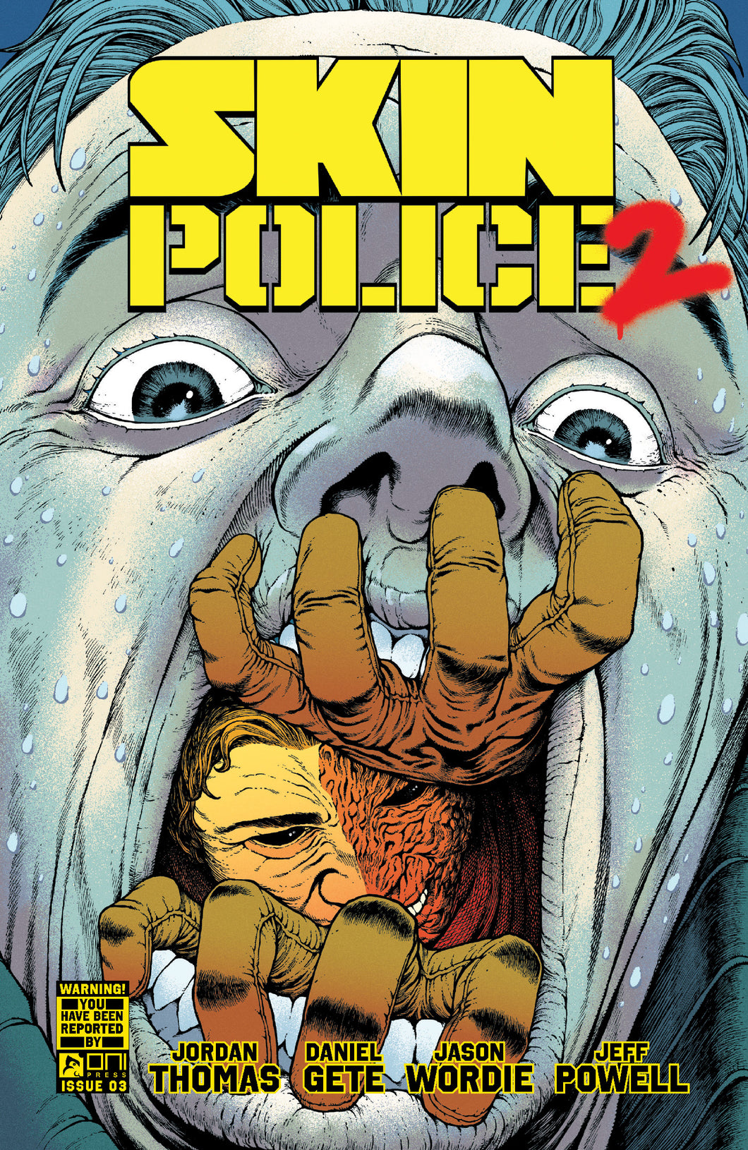 Skin Police 2 #3 (of 4) Cover A - Daniel Gete