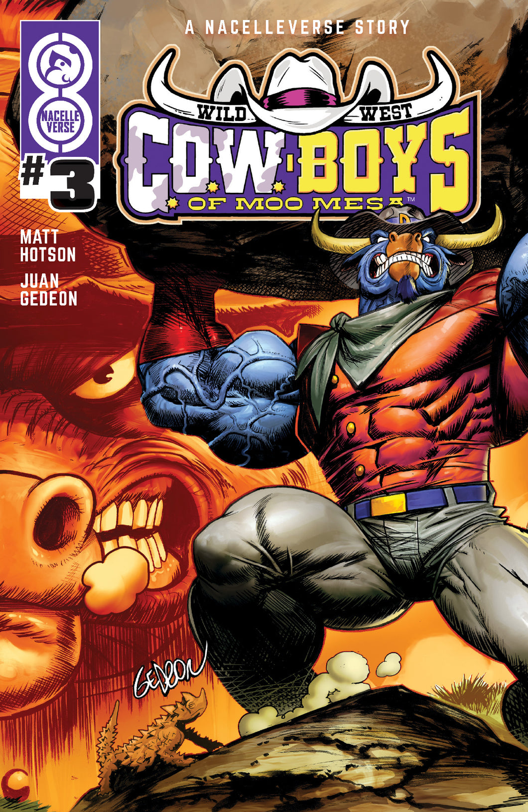 Wild West C.O.W.-Boys of Moo Mesa #3 (of 4) Cover A - Juan Gedeon