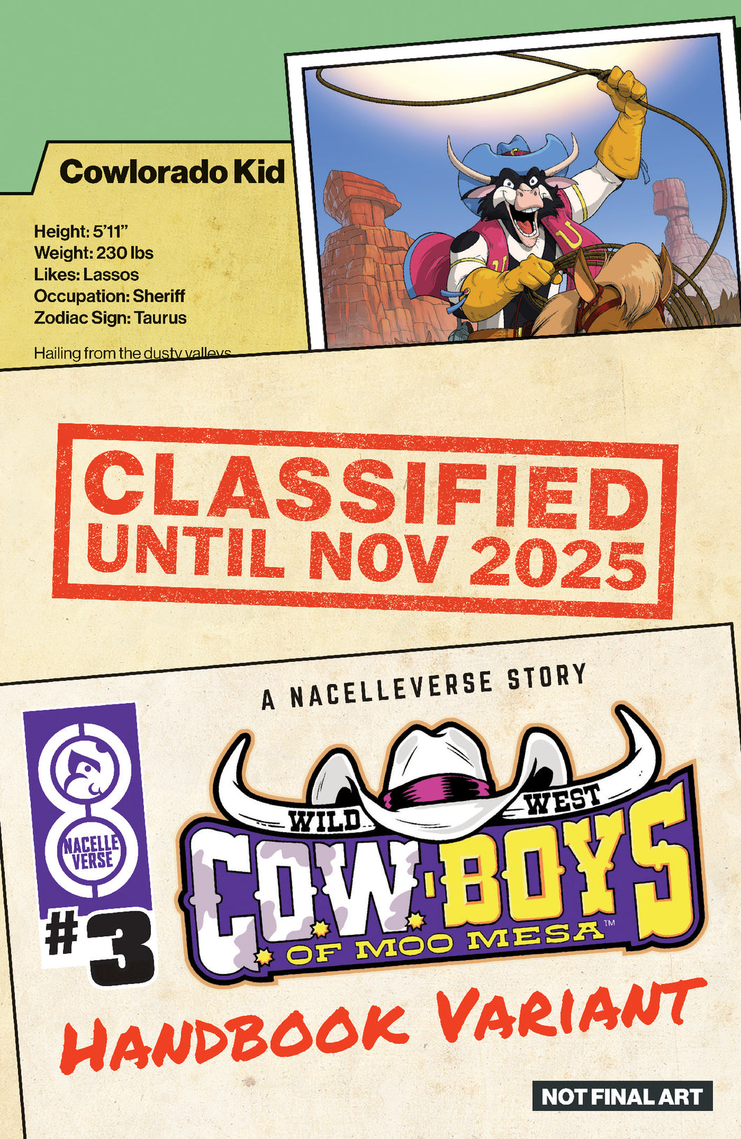 Wild West C.O.W.-Boys of Moo Mesa #3 (of 4) Cover C - Patrick Spaziante