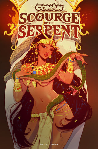 Conan: Scourge of the Serpent #3 (of 4) Cover D - Ashleigh Izienicki