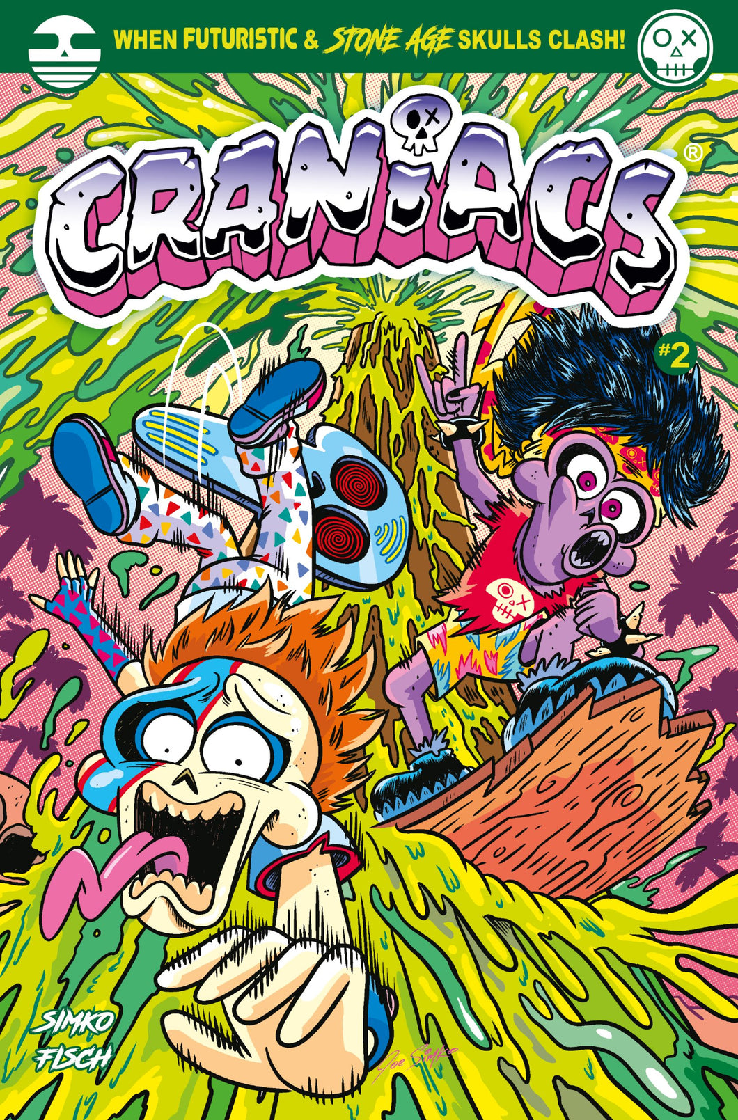 Craniacs #2 (of 4) Cover C - Marc Ellerby