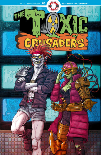 Toxic Crusaders #3 (of 5) Cover A - Tristan Wright