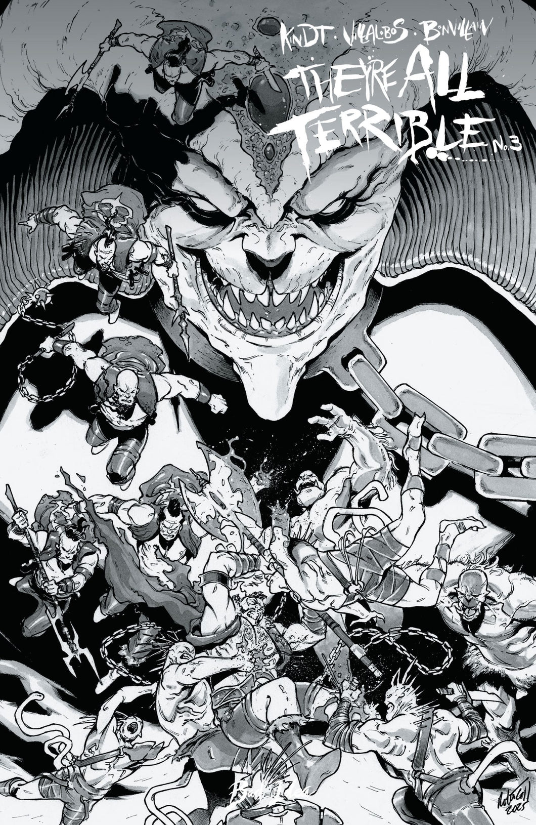 All Terrible #3 (of 4) Cover B - Robert Gill