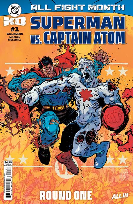 DC K.O. Superman vs. Captain Atom #1 (of 1) Cover A - Jorge Corona