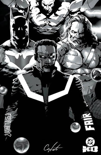 Justice League Unlimited #14 Cover E - Stevan Subic - GLOW-IN-THE-DARK VARIANT