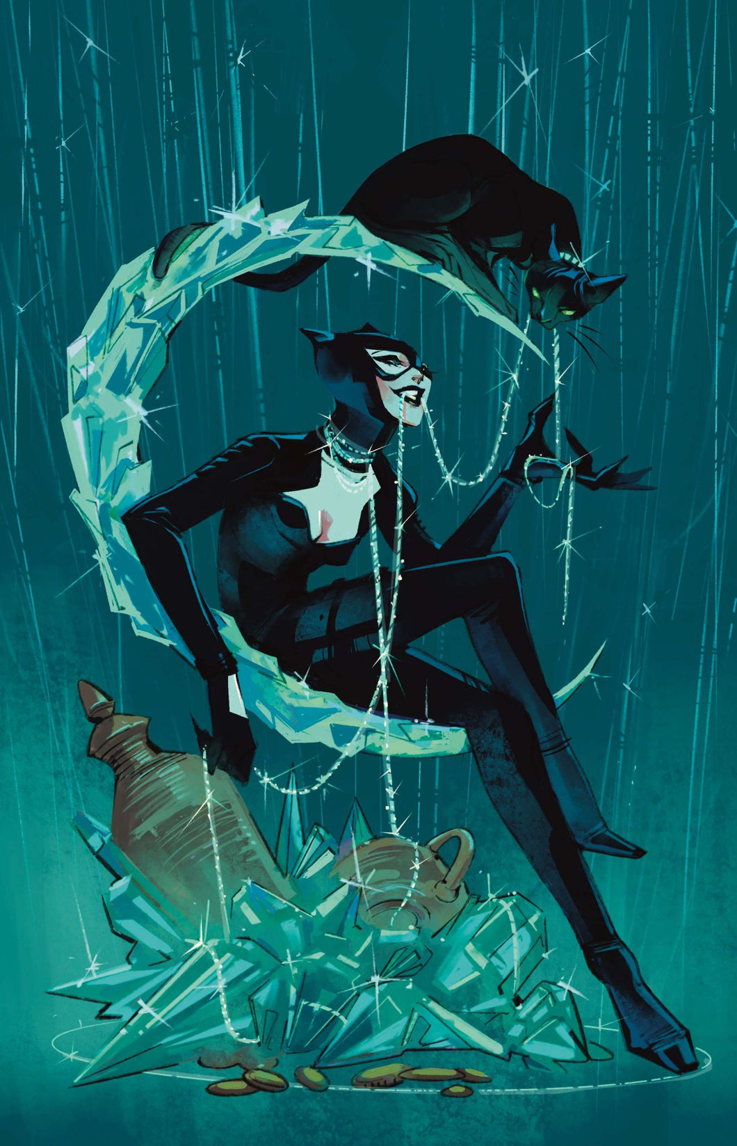 Catwoman #82 Cover D - Sarah Baslaim