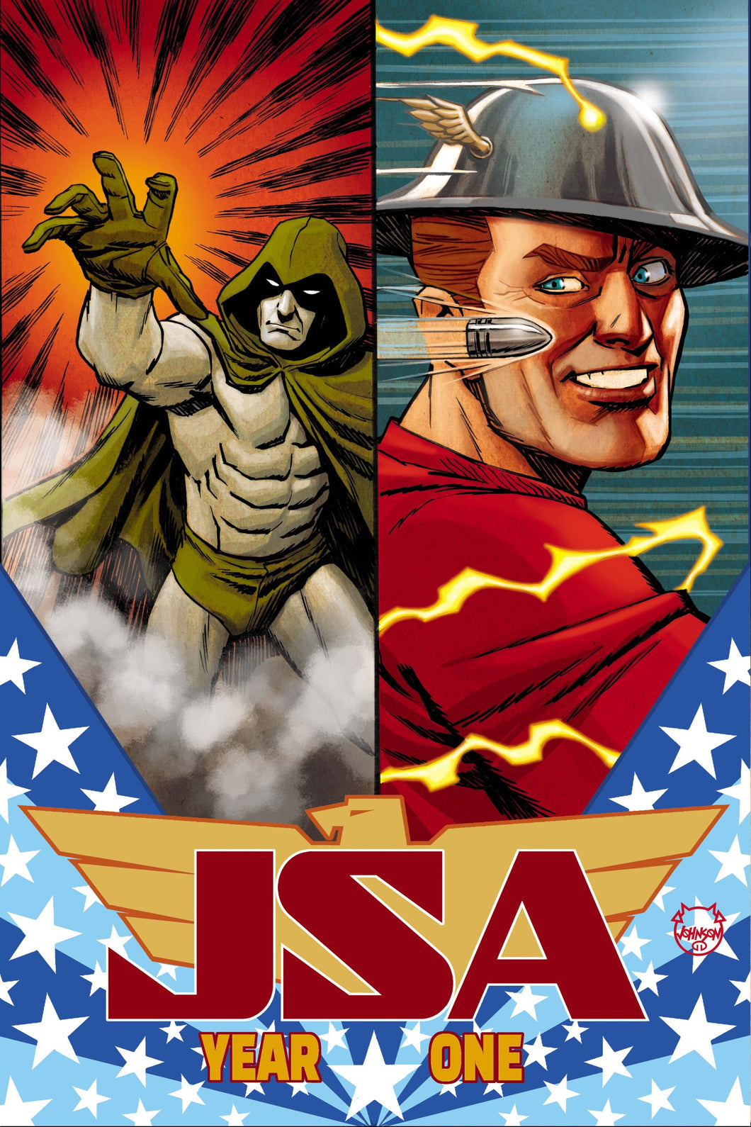 JSA #14 Cover A - Dave Johnson