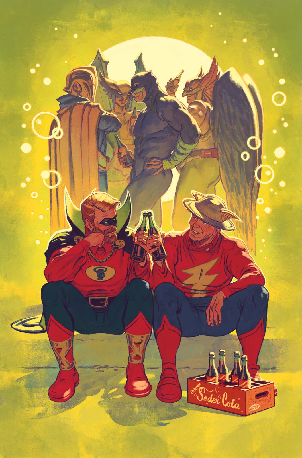 JSA #14 Cover B - David Talaski