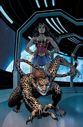 Cheetah and Cheshire Rob The Justice League #5 (of 6) Cover A - Nicola Scott