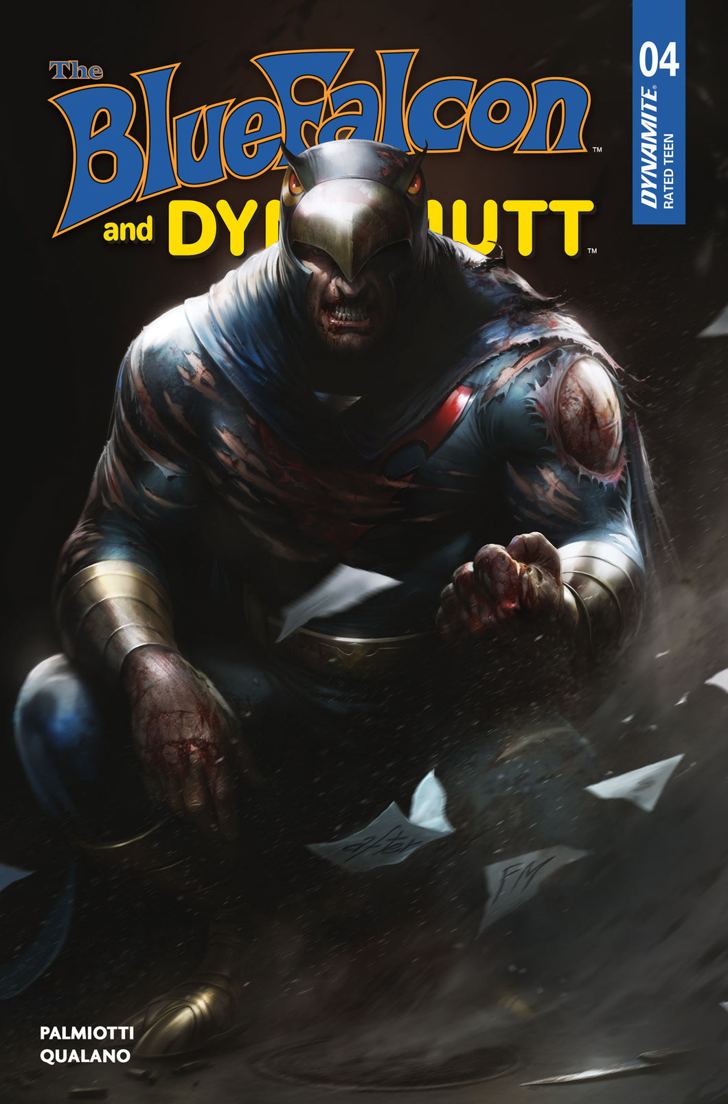Blue Falcon & Dynomutt #4 Cover D - Francesco Mattina