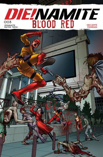 Die!namite: Blood Red #3 Cover A - EJ Su