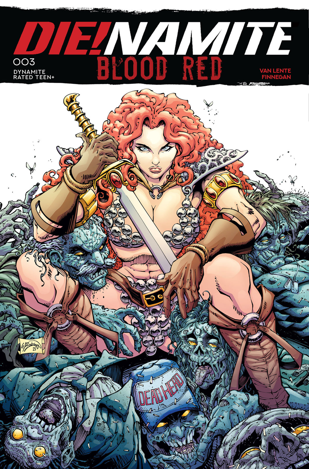 Die!namite: Blood Red #3 Cover D - Will Robson