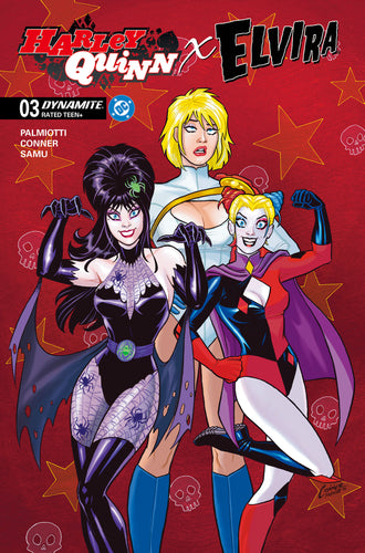 Harley Quinn X Elvira #3 Cover A - Amanda Conner