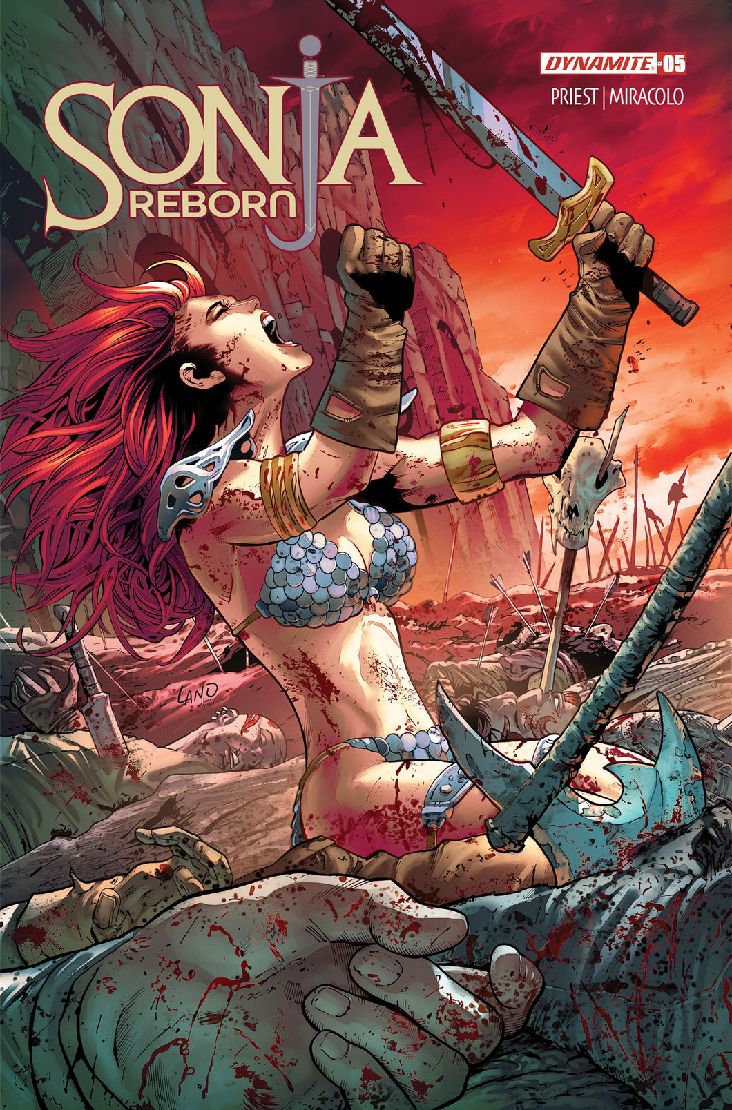 Sonja Reborn #5 Cover D - Greg Land