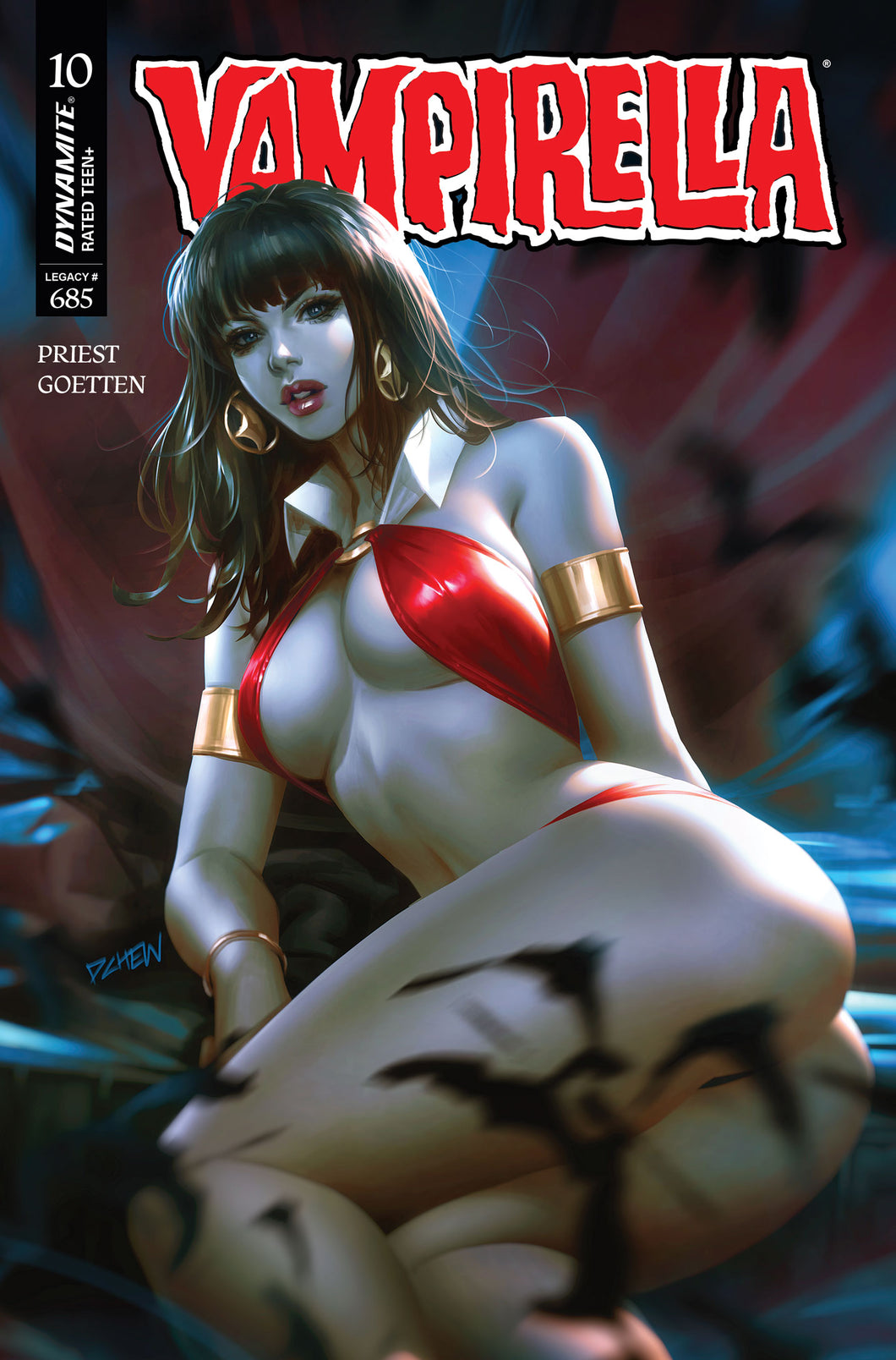 Vampirella #10 Cover B - Derrick Chew