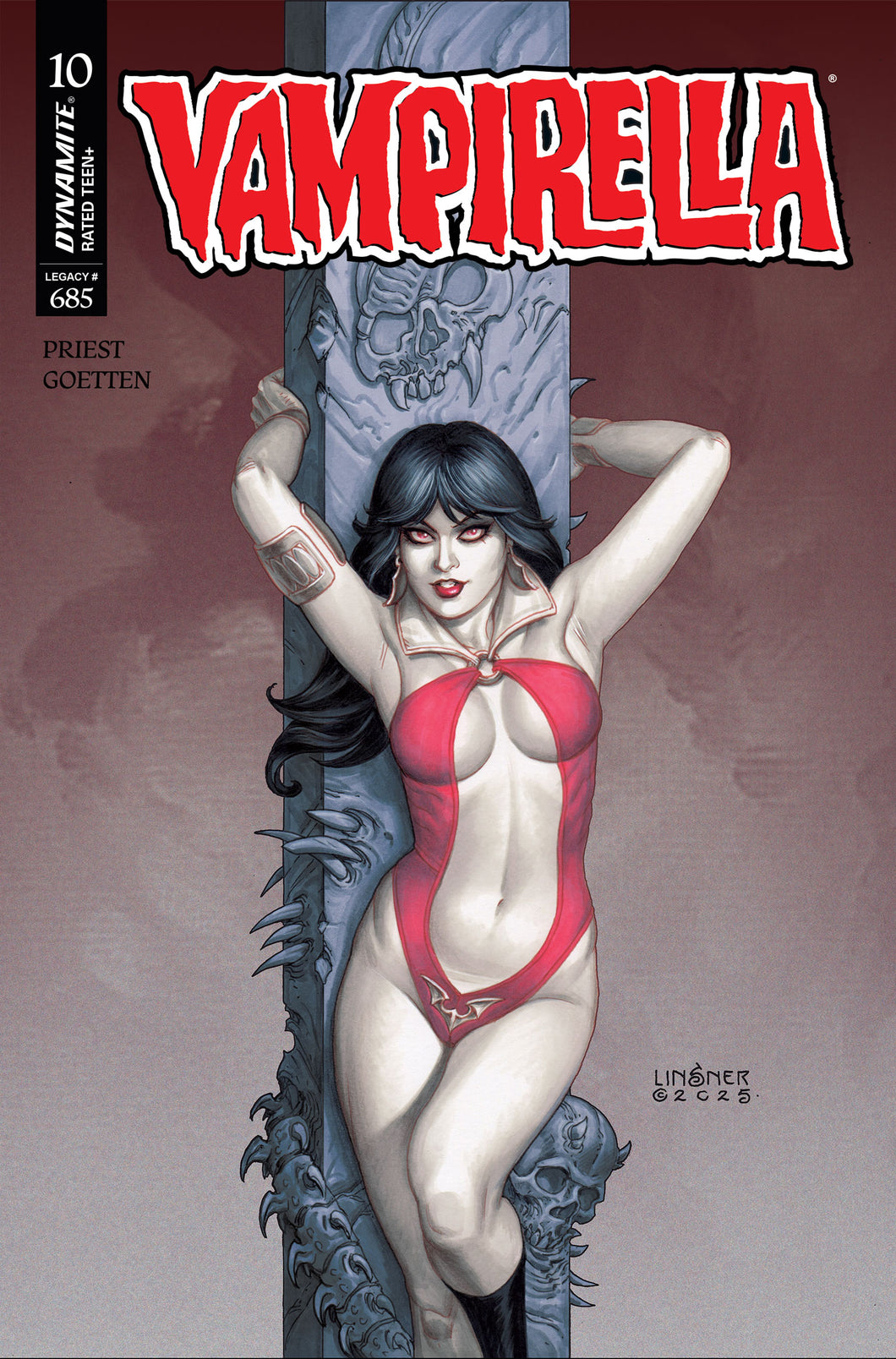 Vampirella #10 Cover C - Joseph Michael Linsner