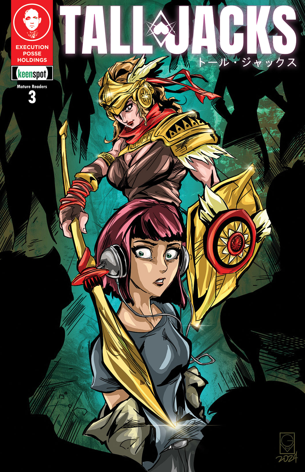 Tall Jacks #3 Cover B - Gershon Villamor - WONDERING WOMEN VARIANT