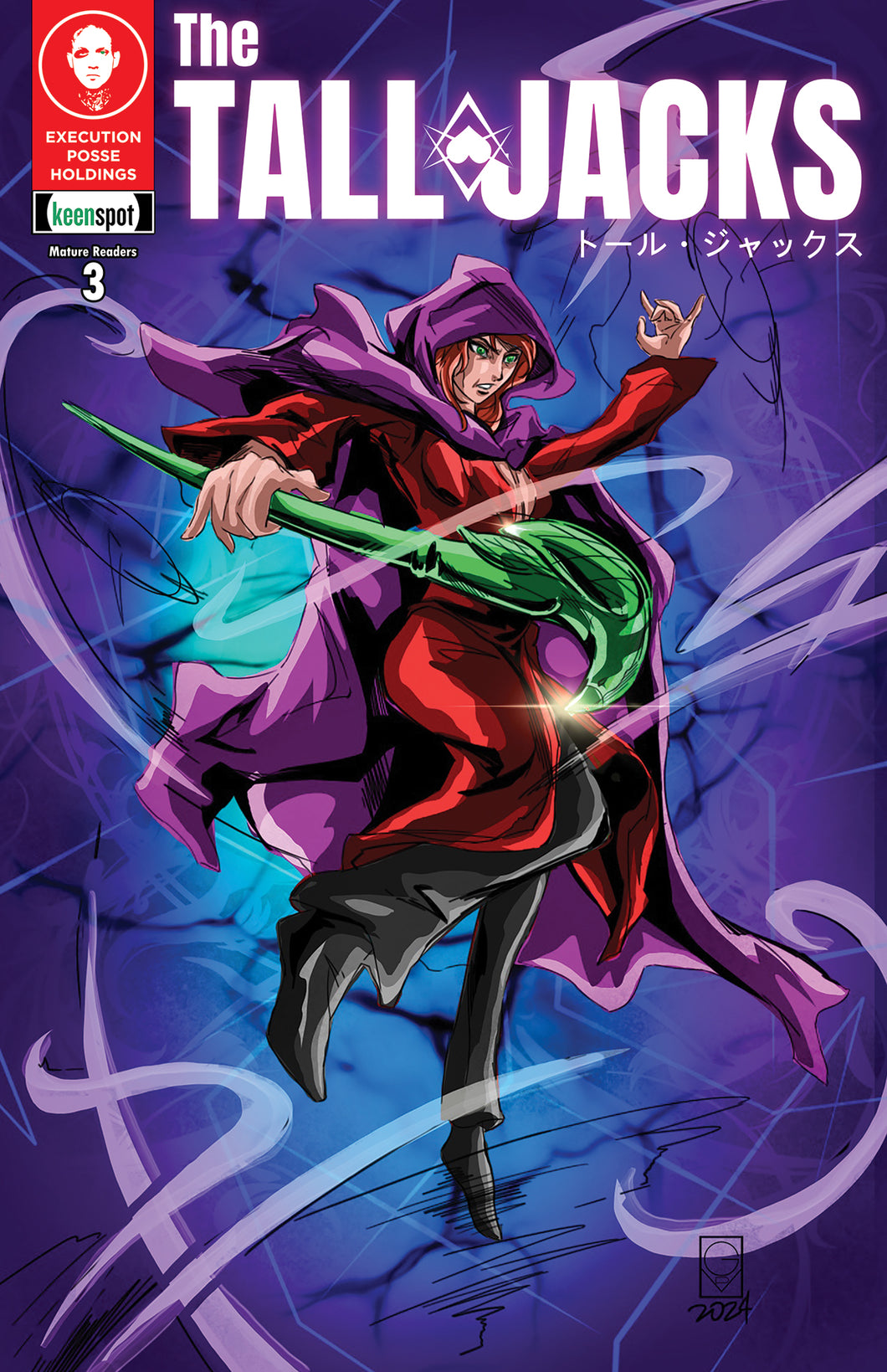 Tall Jacks #3 Cover C - Gershon Villamor - STRANGE MAGIC VARIANT