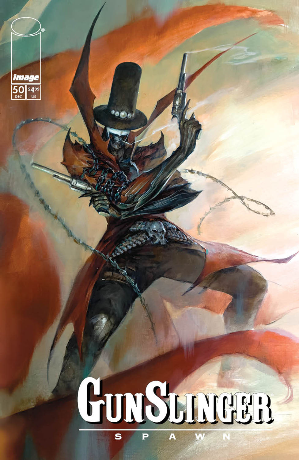 Gunslinger Spawn #50 Cover B - Puppeteer Lee - CONNECTING VARIANT