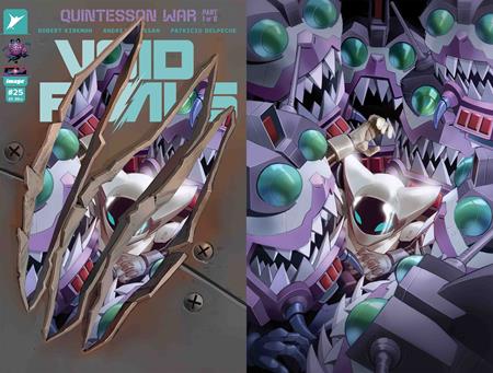 Void Rivals #25 Cover K - Eric Canete - FOIL DIE CUT VARIANT