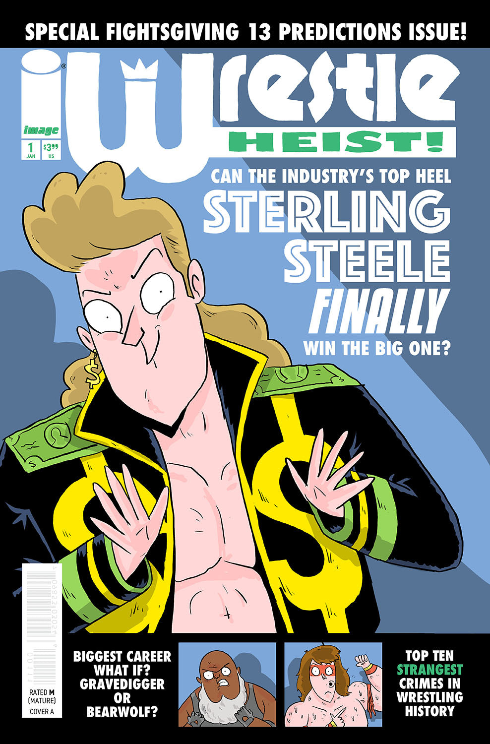 Wrestle Heist #1 (of 5) Cover A - Kyle Starks