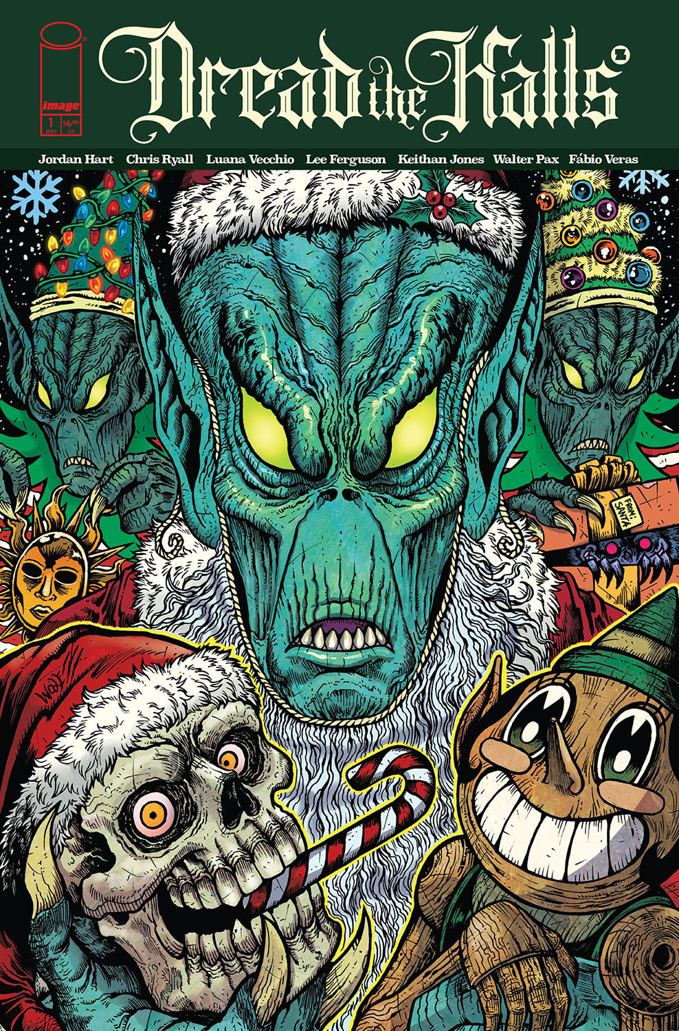 Dread the Halls #1 Cover A - Maria Wolf