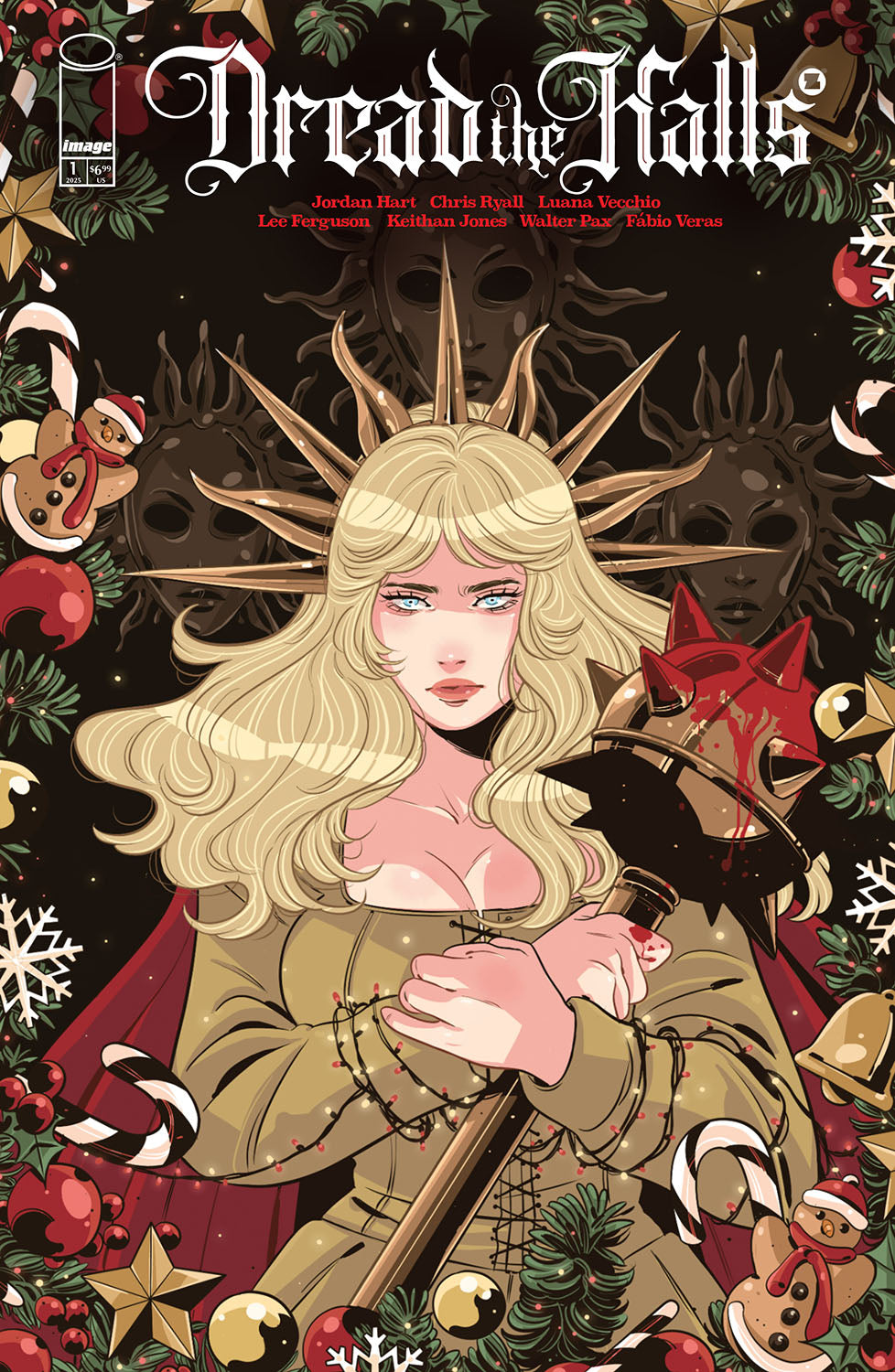 Dread the Halls #1 Cover B - Luana Vecchio