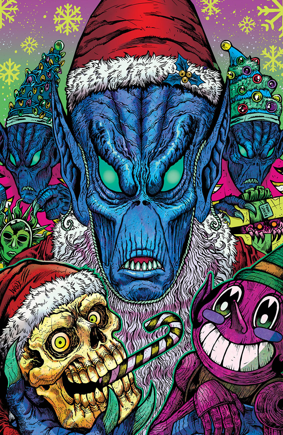 Dread the Halls #1 Cover E - Maria Wolf