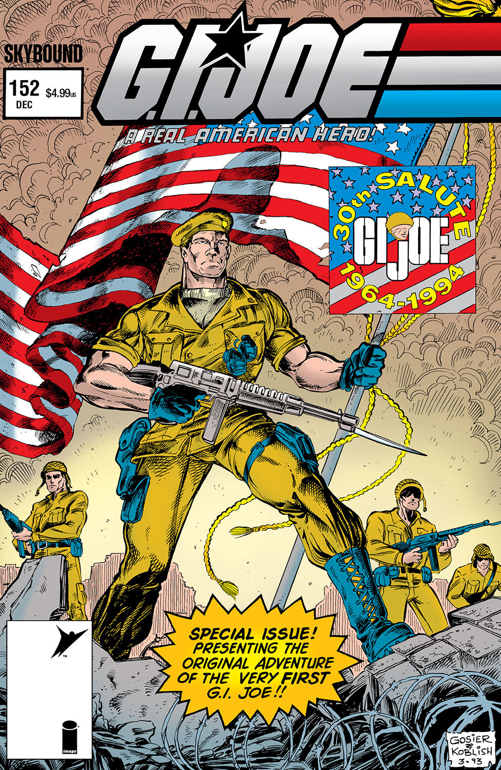 G.I. Joe, A Real American Hero #152 Cover C - Scott Koblish Phil Gosier - FOIL VARIANT