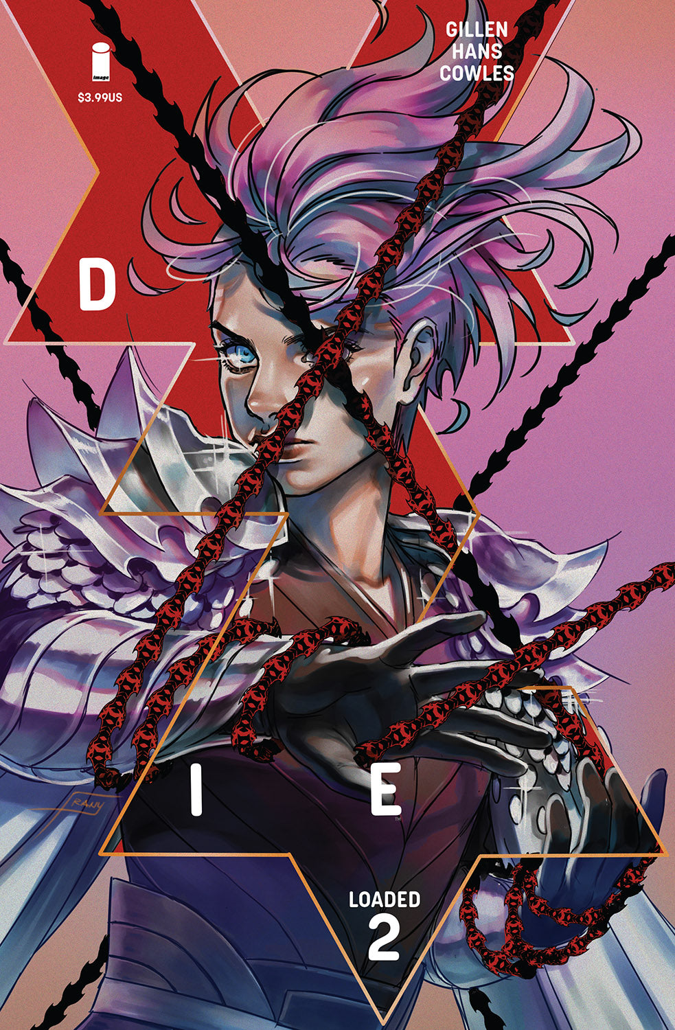 DIE: Loaded #2 Cover B - Justine Frany