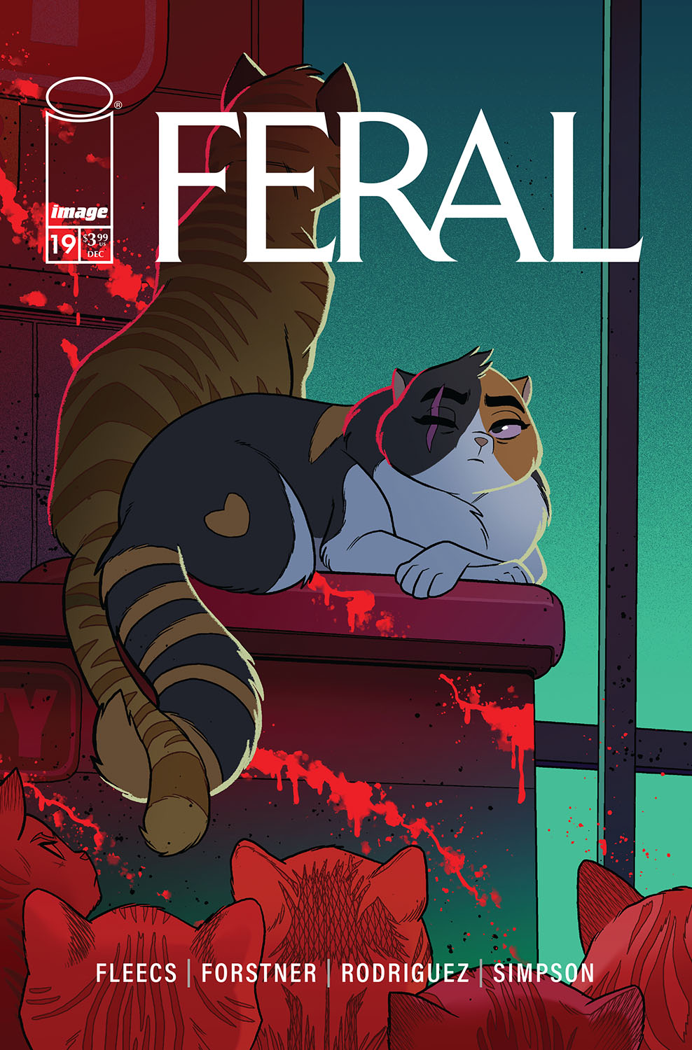 Feral #19 Cover A - Trish Forstner Tony Fleecs
