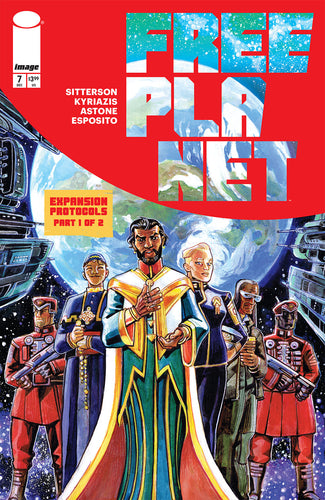 Free Planet #7 Cover A - Jed Dougherty