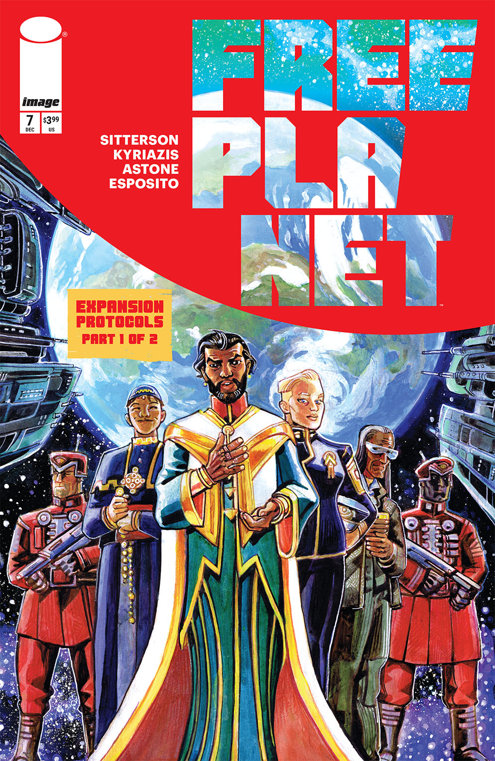 Free Planet #7 Cover A - Jed Dougherty