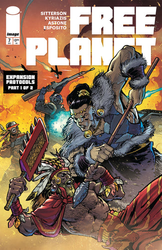 Free Planet #7 Cover B - Vittorio Astone Ilias Kyriazis