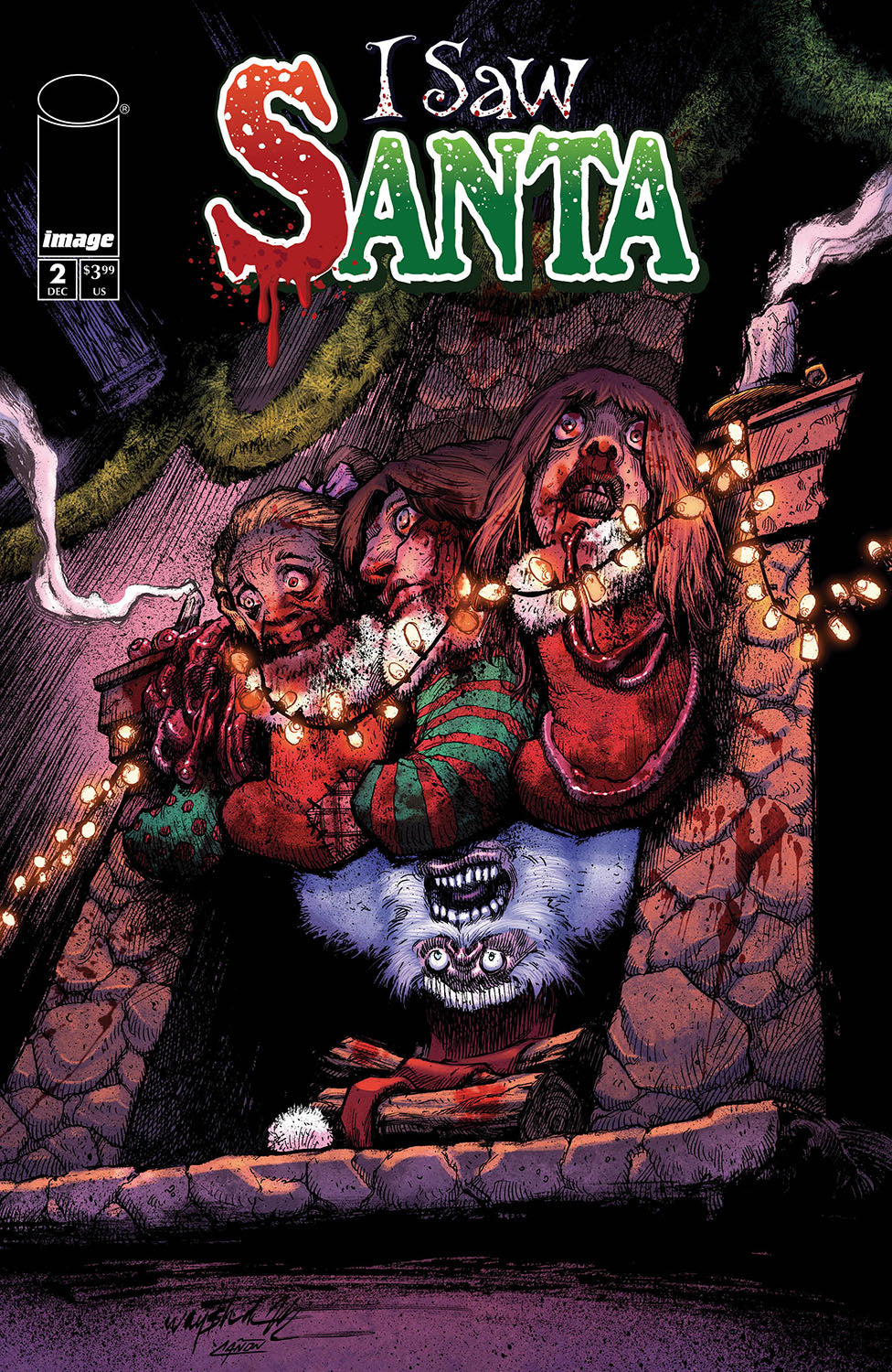 I Saw Santa: A Spawn Universe Christmas Story #2 (of 2) Cover B - Jonathan Wayshak
