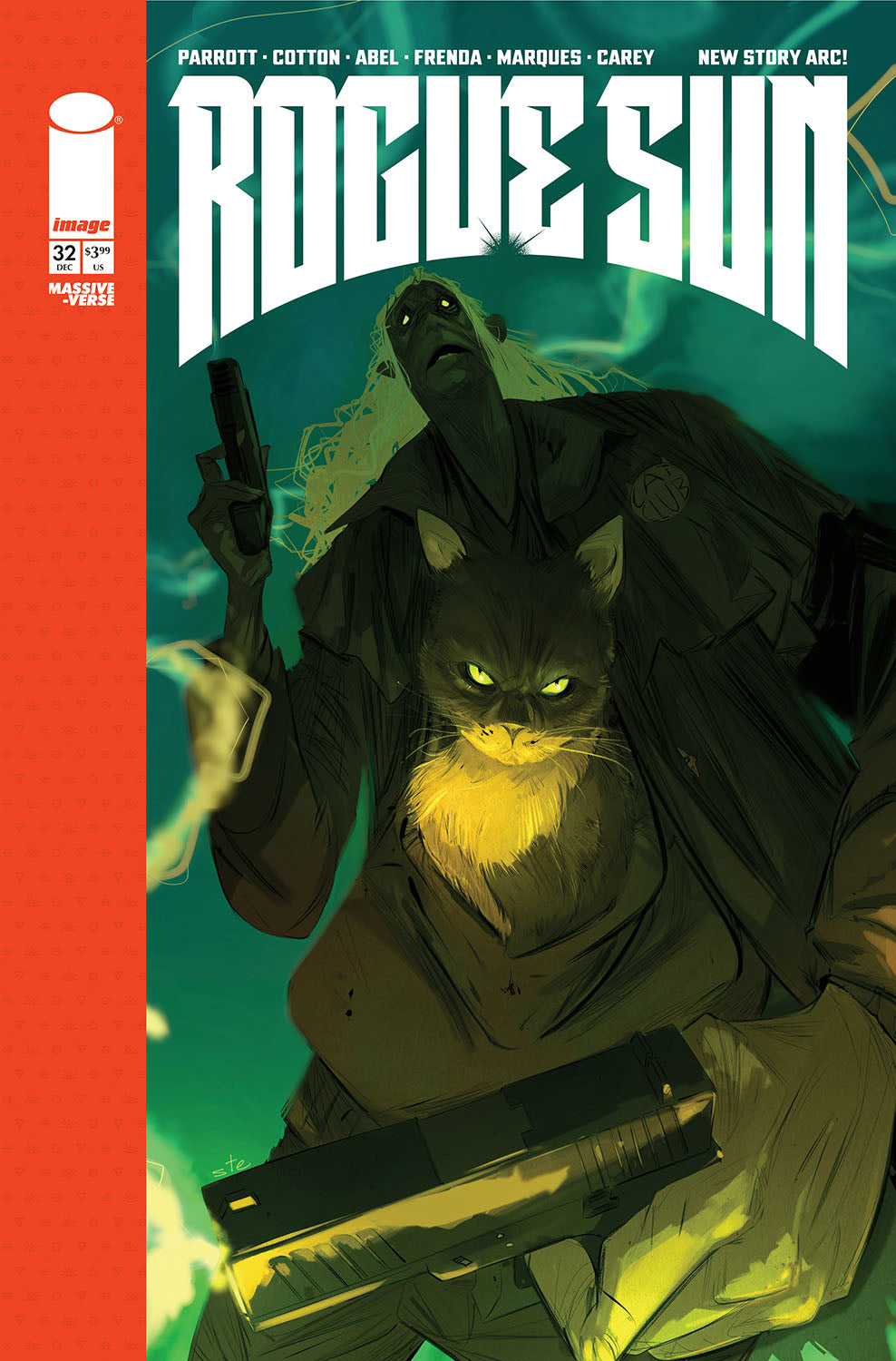 Rogue Sun #32 Cover A - Stefano Simeone