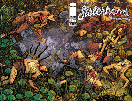 Sisterhood: A Hyde Street Story #5 (of 5) Cover B - Brad Anderson Bryan Hitch - WRAPAROUND VARIANT