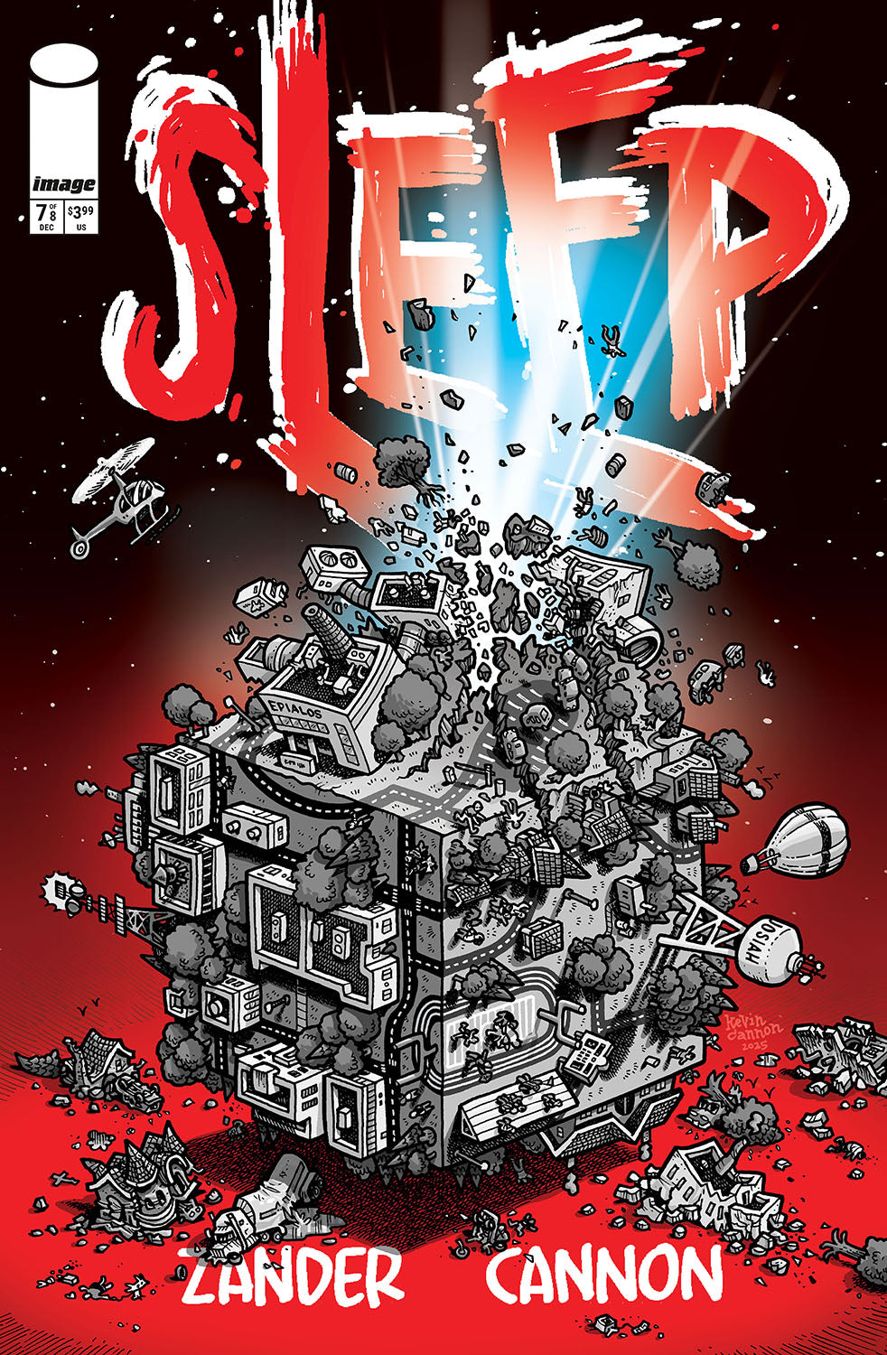 Sleep #7 (of 8) Cover B - Kevin Cannon