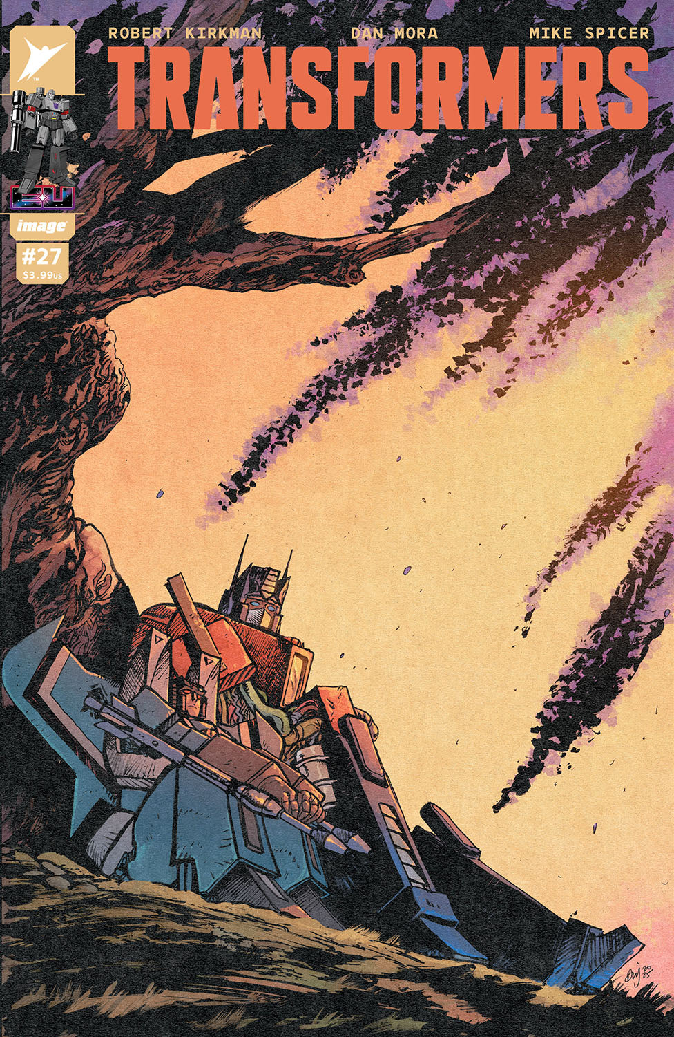 Transformers #27 Cover B - Mike Spicer Daniel Warren Johnson