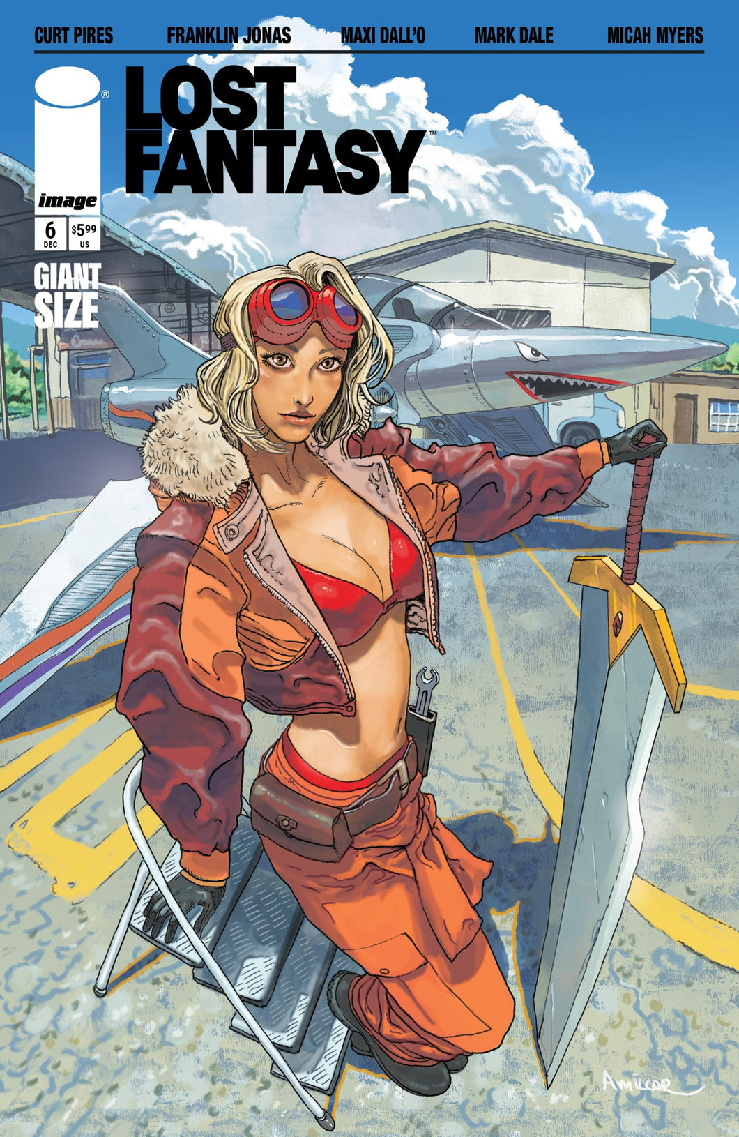 Lost Fantasy #6 Cover E - Amiclar Pinna