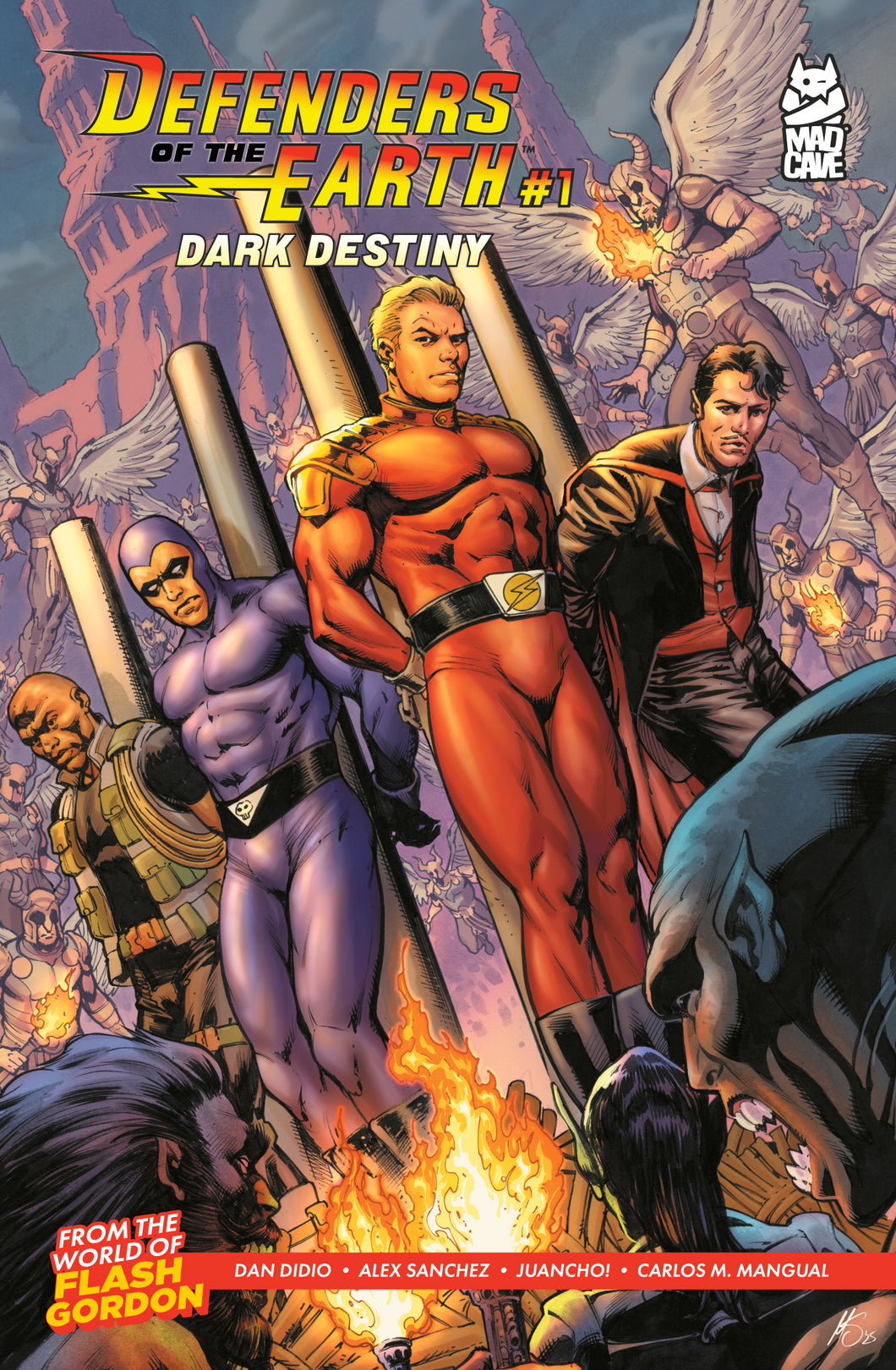 Defenders of the Earth: Dark Destiny #1 (of 4) Cover A - Marco Santucci