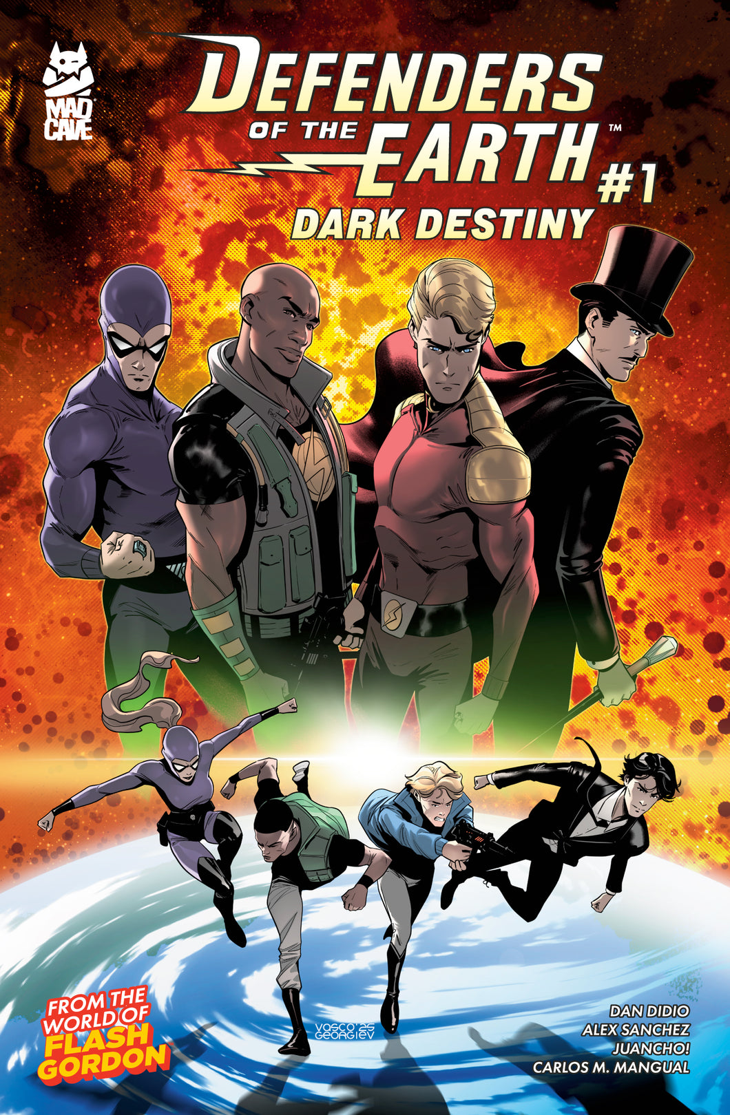 Defenders of the Earth: Dark Destiny #1 (of 4) Cover B - Vasco Georgiev
