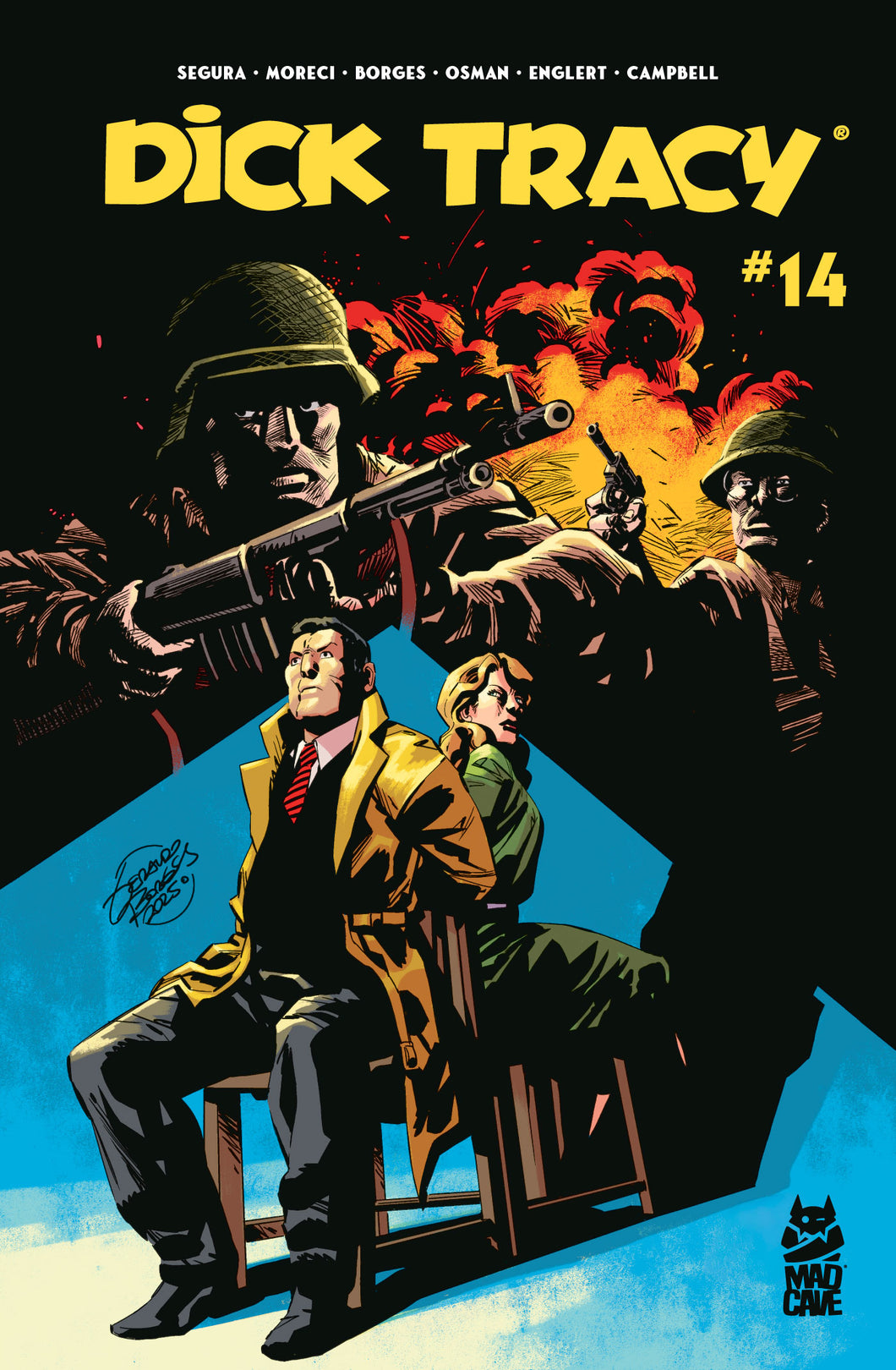 Dick Tracy #14 Cover A - Geraldo Borges