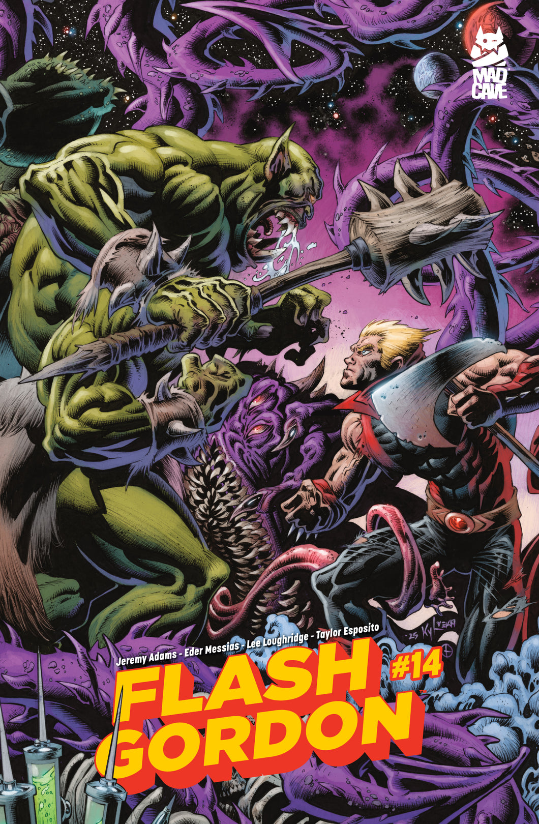 Flash Gordon #14 Cover B - Kyle Hotz