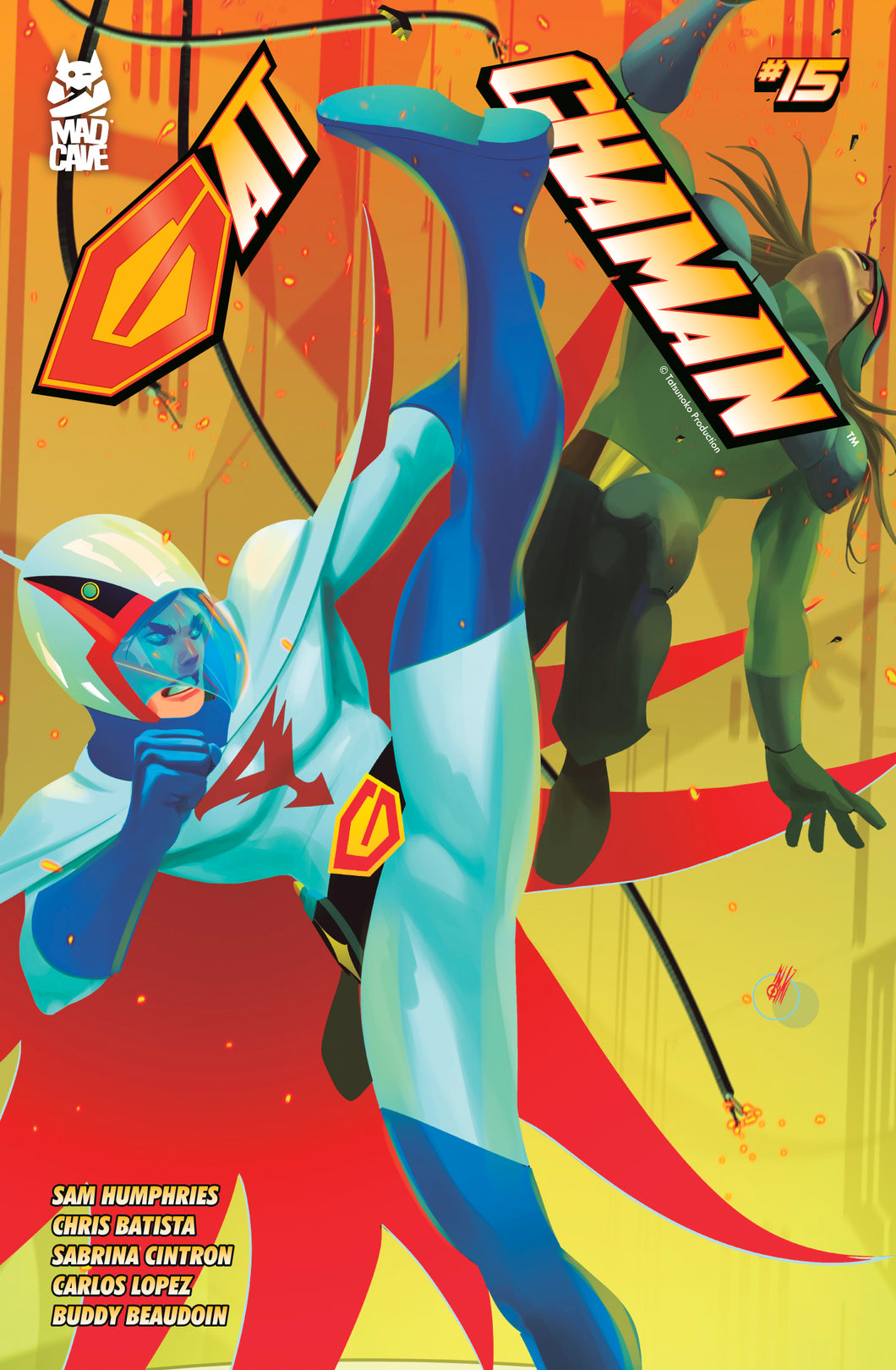 Gatchaman #15 Cover A - Inaki Miranda
