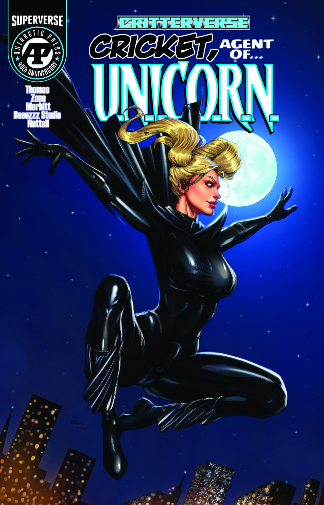 Critterverse Presents: Cricket, Agent of U.N.I.C.O.R.N. #1 (of 4) Cover B - Sanju Nivangune Izoneto Ademar