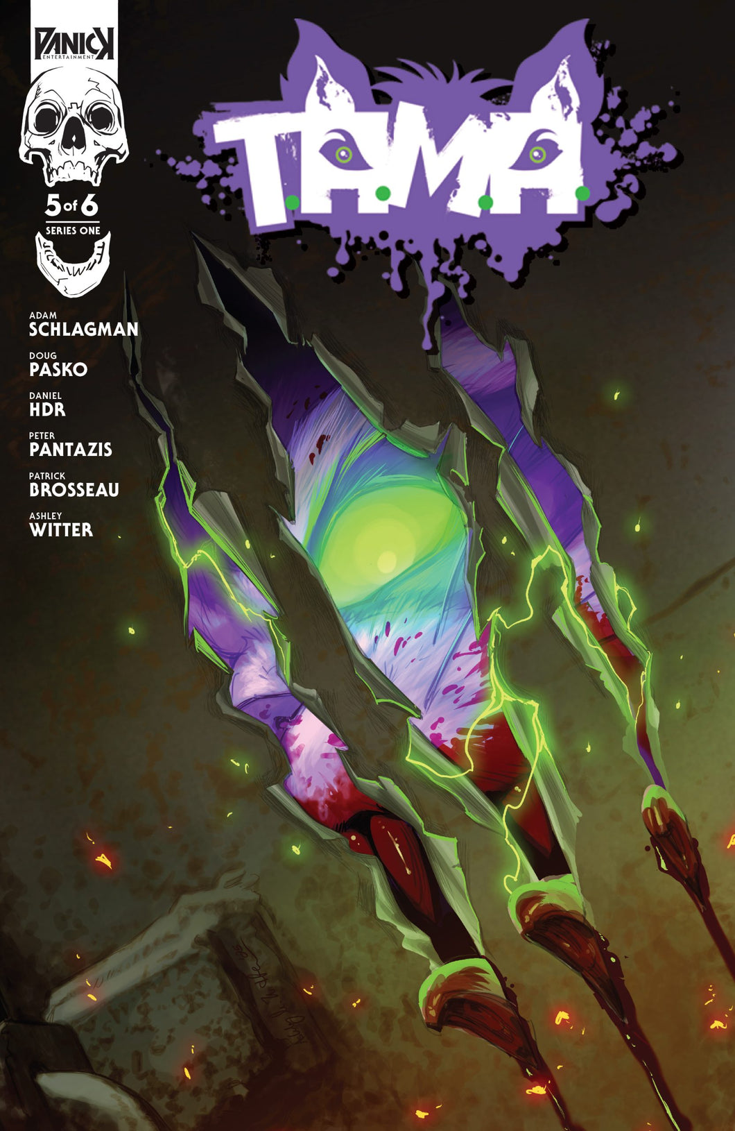 T.A.M.A. #5 (of 6) Cover A - Ashley Witter