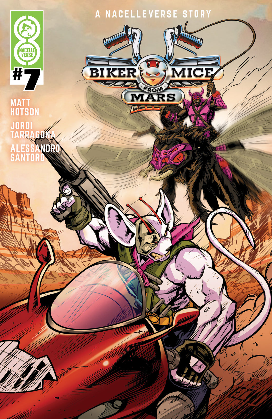 Biker Mice From Mars #7 Cover A - Edu Souza