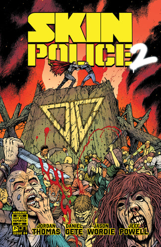 Skin Police 2 #4 (of 4) Cover A - Daniel Gete