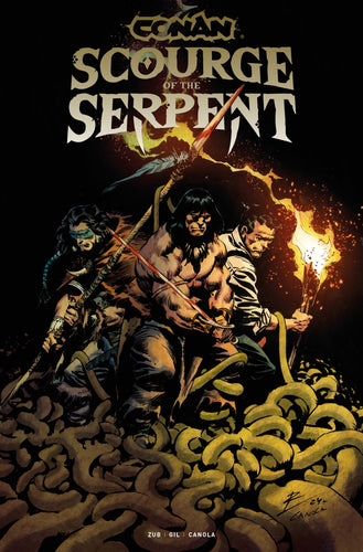 Conan: Scourge of the Serpent #4 (of 4) Cover A - Roberto de la Torre